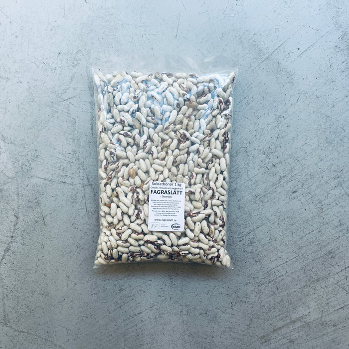 Soldat bønner - tørrede - 1 kg