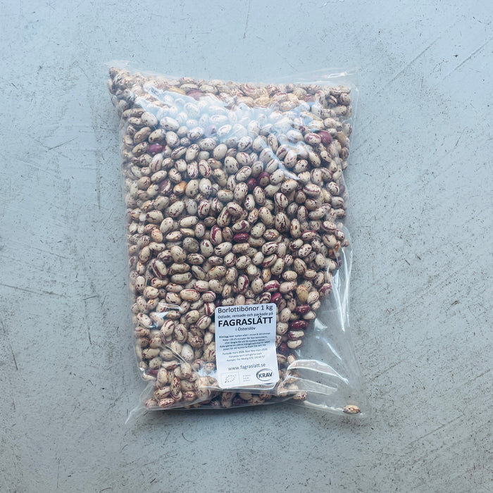 Borlotti - tørrede - 1 kg