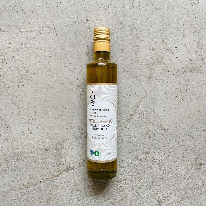 Rapsolie - hvid raps - 500 ml
