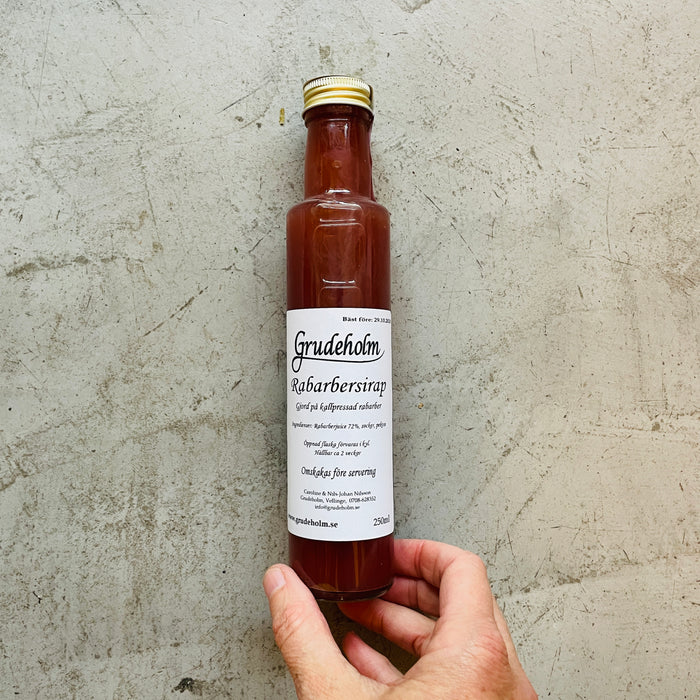 Sirup - rabarber