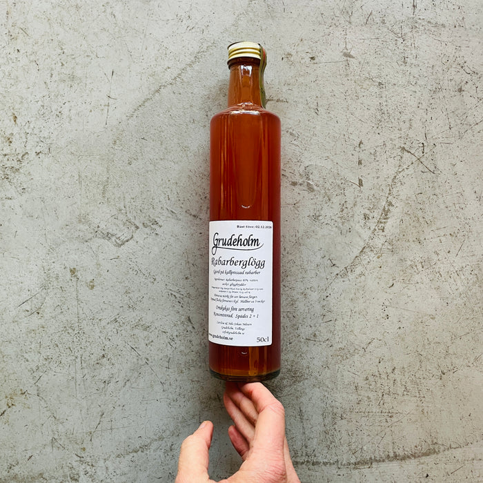 Gløgg på rabarber uden alkohol