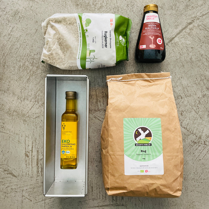 Bagekasse - rugbrød